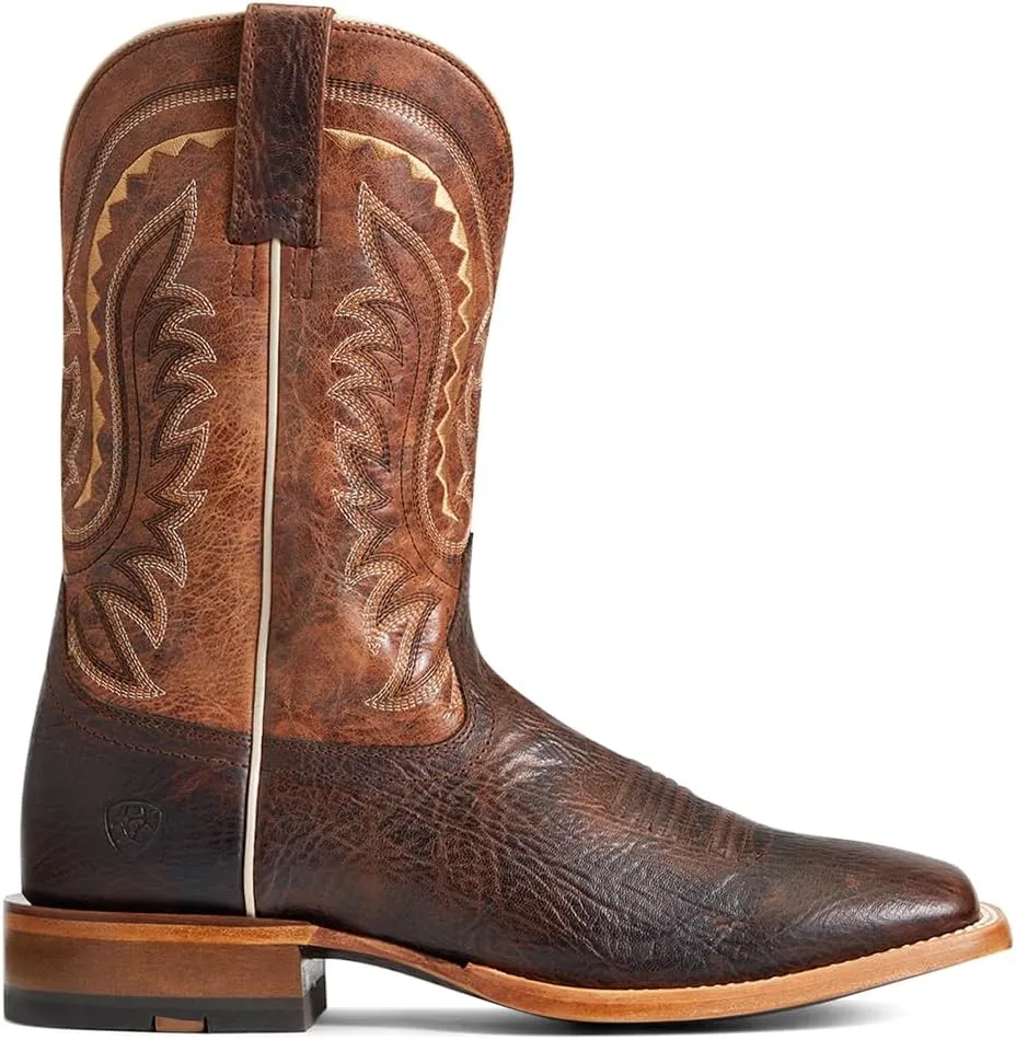 ARIAT Mens Parada Western Square Toe Casual Boots Mid Calf - Brown