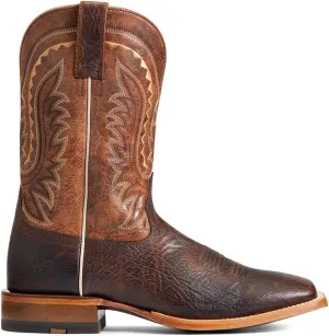 ARIAT Mens Parada Western Square Toe Casual Boots Mid Calf - Brown