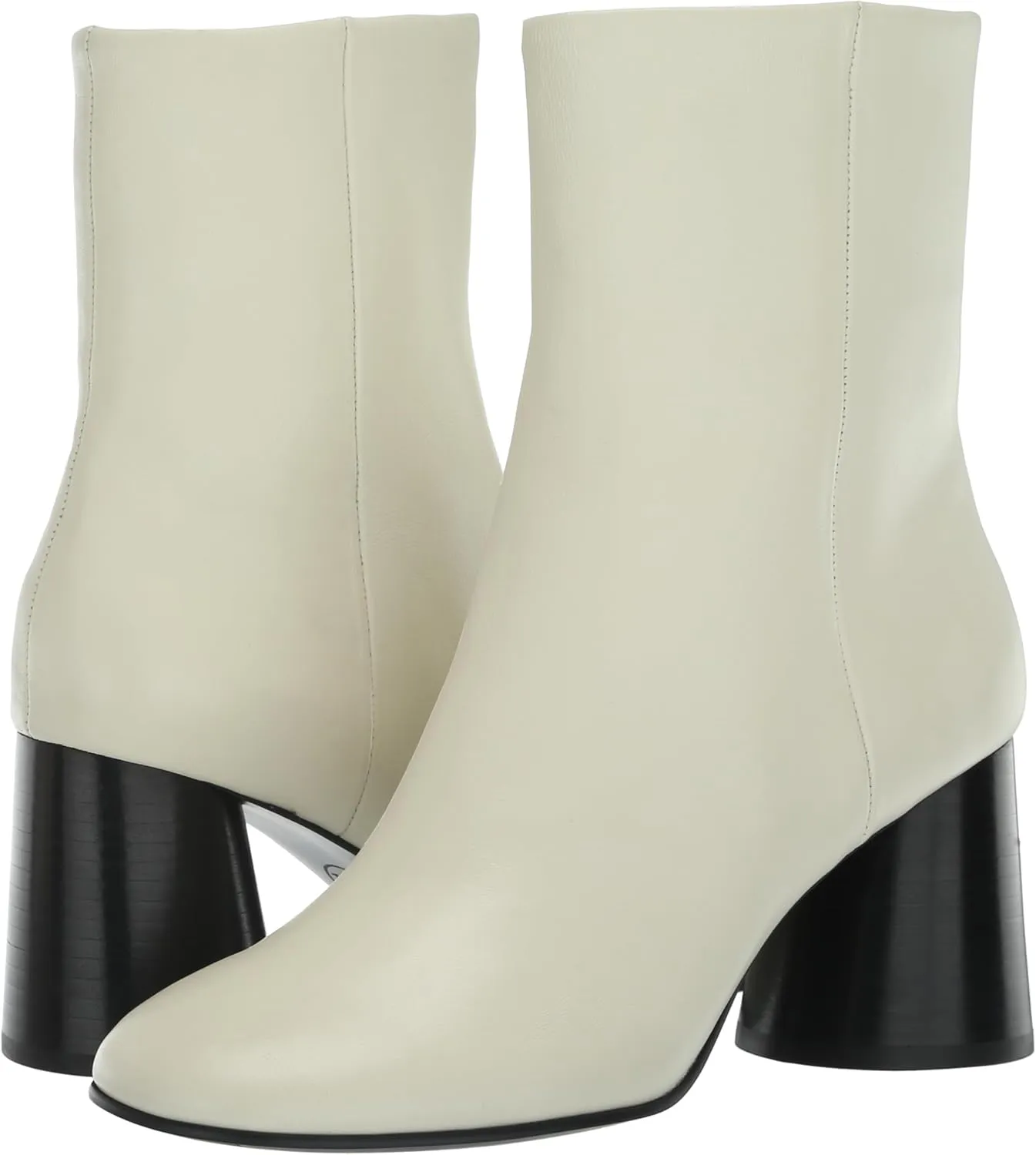 ASH Women's Clone Ankle Boots-Soft Nappa Leather, Sophisticated Cylinder Heels, Minimalistic Design