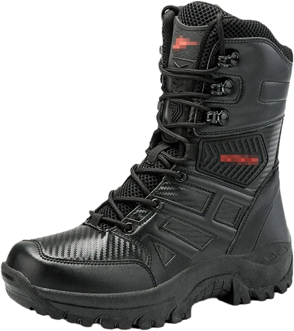 Autumn and Winter Military Boots Outdoor Men's Hiking Boots Desert Tactical Combat Ankle Boots Work Boots