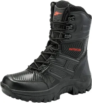 Autumn and Winter Military Boots Outdoor Men's Hiking Boots Desert Tactical Combat Ankle Boots Work Boots
