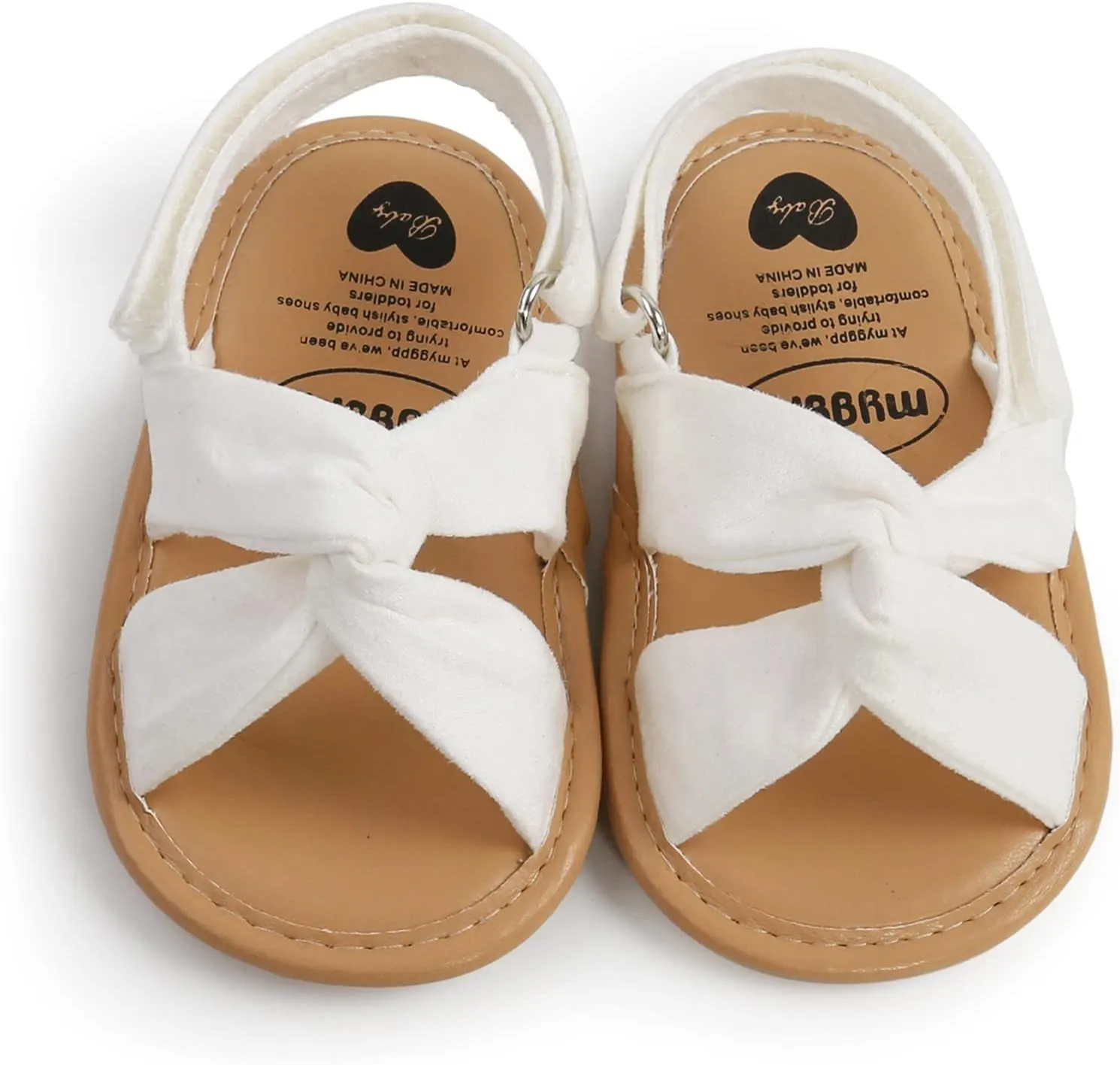 Baby Boys Girls Sandals Soft Sole Summer Wedding Dress Flat Shoes Beach Sandal Newborn Crib Shoes Infant Shoes