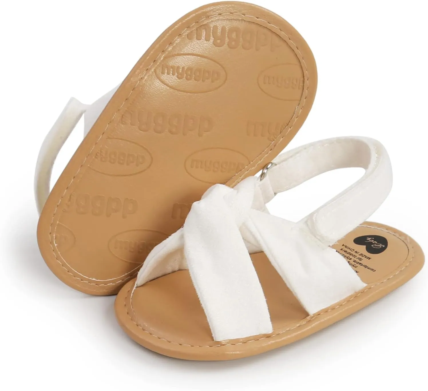 Baby Boys Girls Sandals Soft Sole Summer Wedding Dress Flat Shoes Beach Sandal Newborn Crib Shoes Infant Shoes