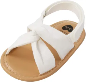 Baby Boys Girls Sandals Soft Sole Summer Wedding Dress Flat Shoes Beach Sandal Newborn Crib Shoes Infant Shoes