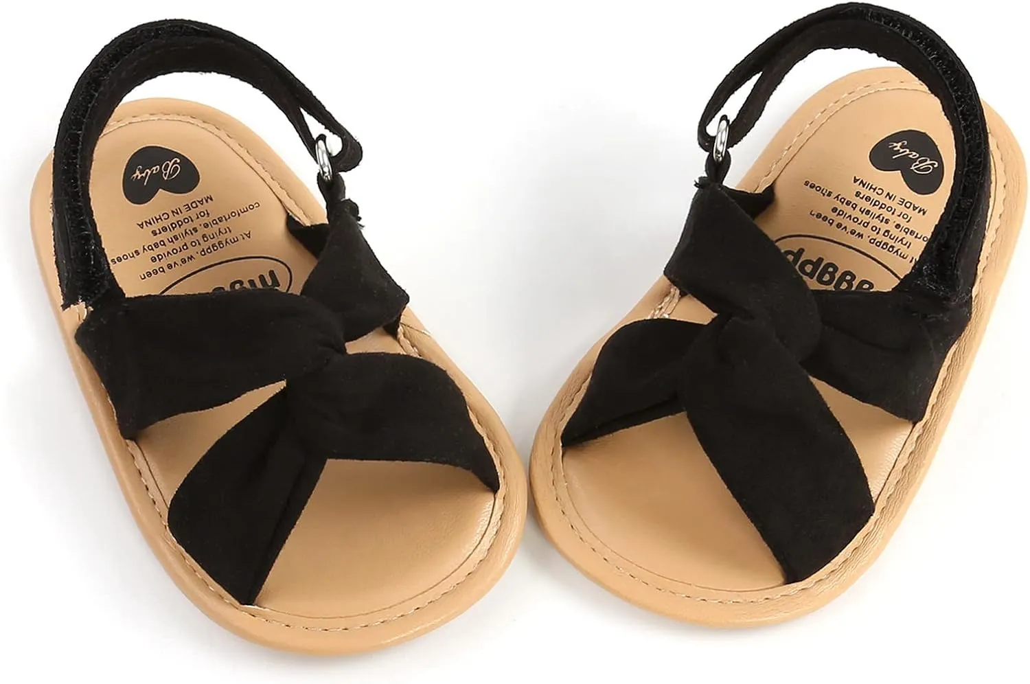 Baby Boys Girls Sandals Soft Sole Summer Wedding Dress Flat Shoes Beach Sandal Newborn Crib Shoes Infant Shoes