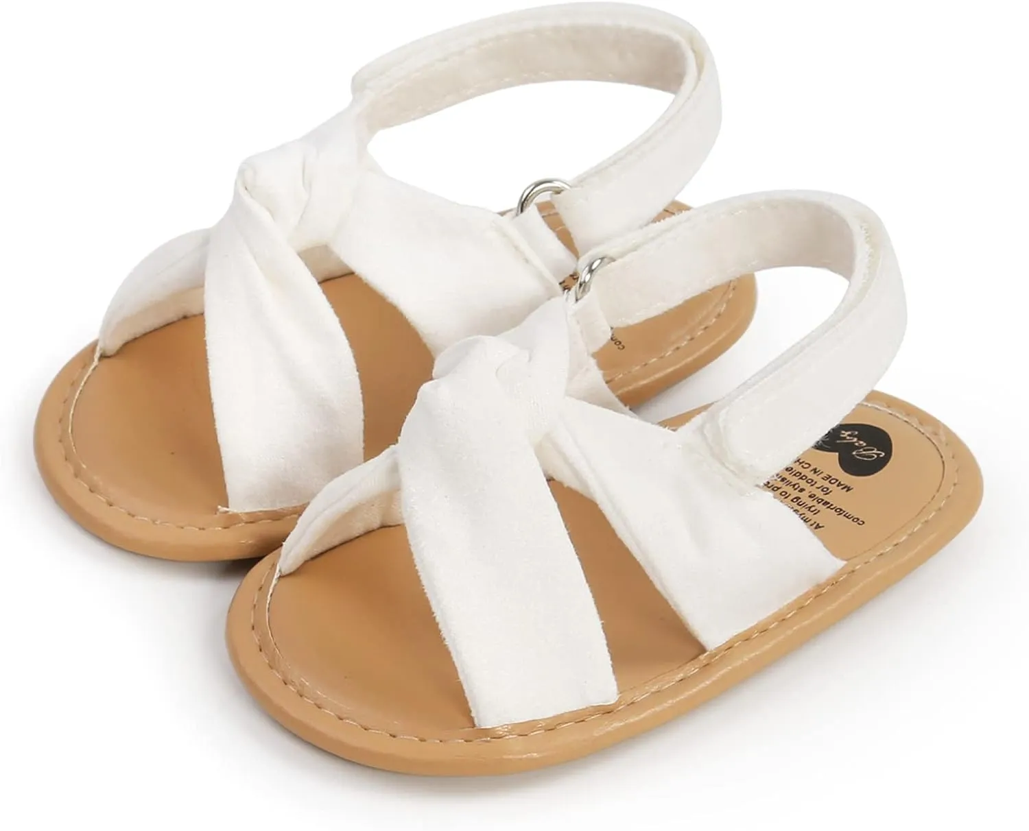 Baby Boys Girls Sandals Soft Sole Summer Wedding Dress Flat Shoes Beach Sandal Newborn Crib Shoes Infant Shoes