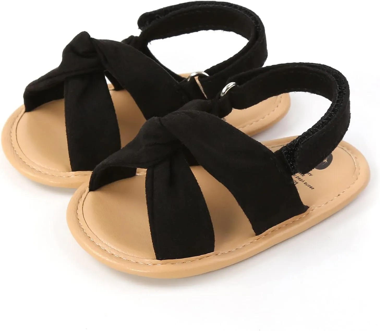 Baby Boys Girls Sandals Soft Sole Summer Wedding Dress Flat Shoes Beach Sandal Newborn Crib Shoes Infant Shoes