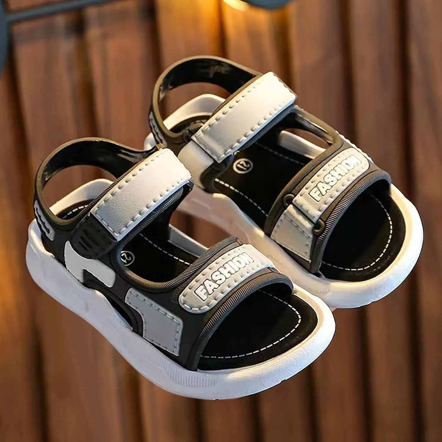 Baby Boys Open Toe Sandals 2025 Children Kids Soft Sole In Summer Comfortable Flat Sandals Fashion Walking Shoes