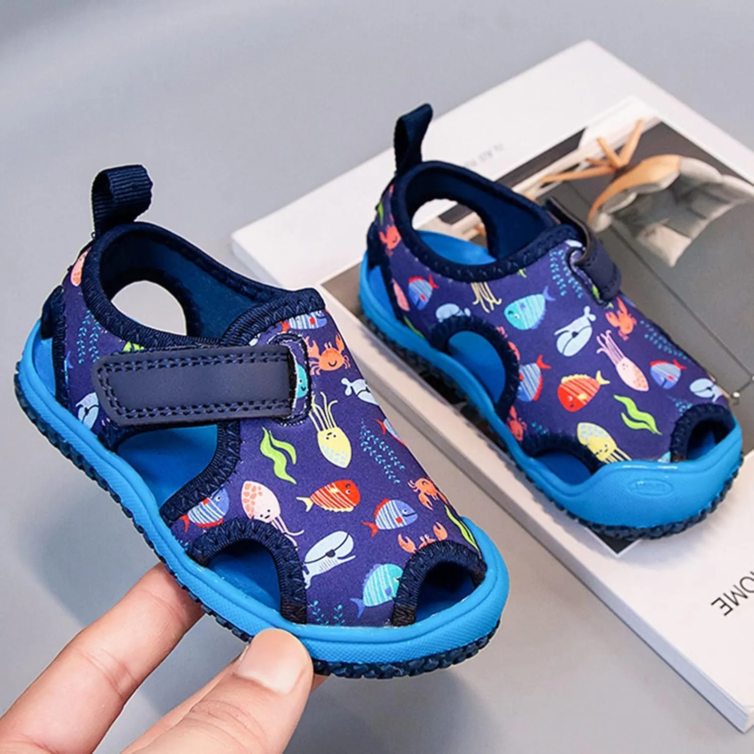 Baby Shoes Fashionable Casual Sandals Flat Toddler Shoes Comfortable Soft Casual Toddler Shoes Swim Shoes
