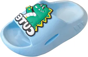 Boys and Girls Slippers Comfortable Soft Sole Thick Bottom Non Slip Home Cute Cartoon Slippers Little Girl Kid Sandals
