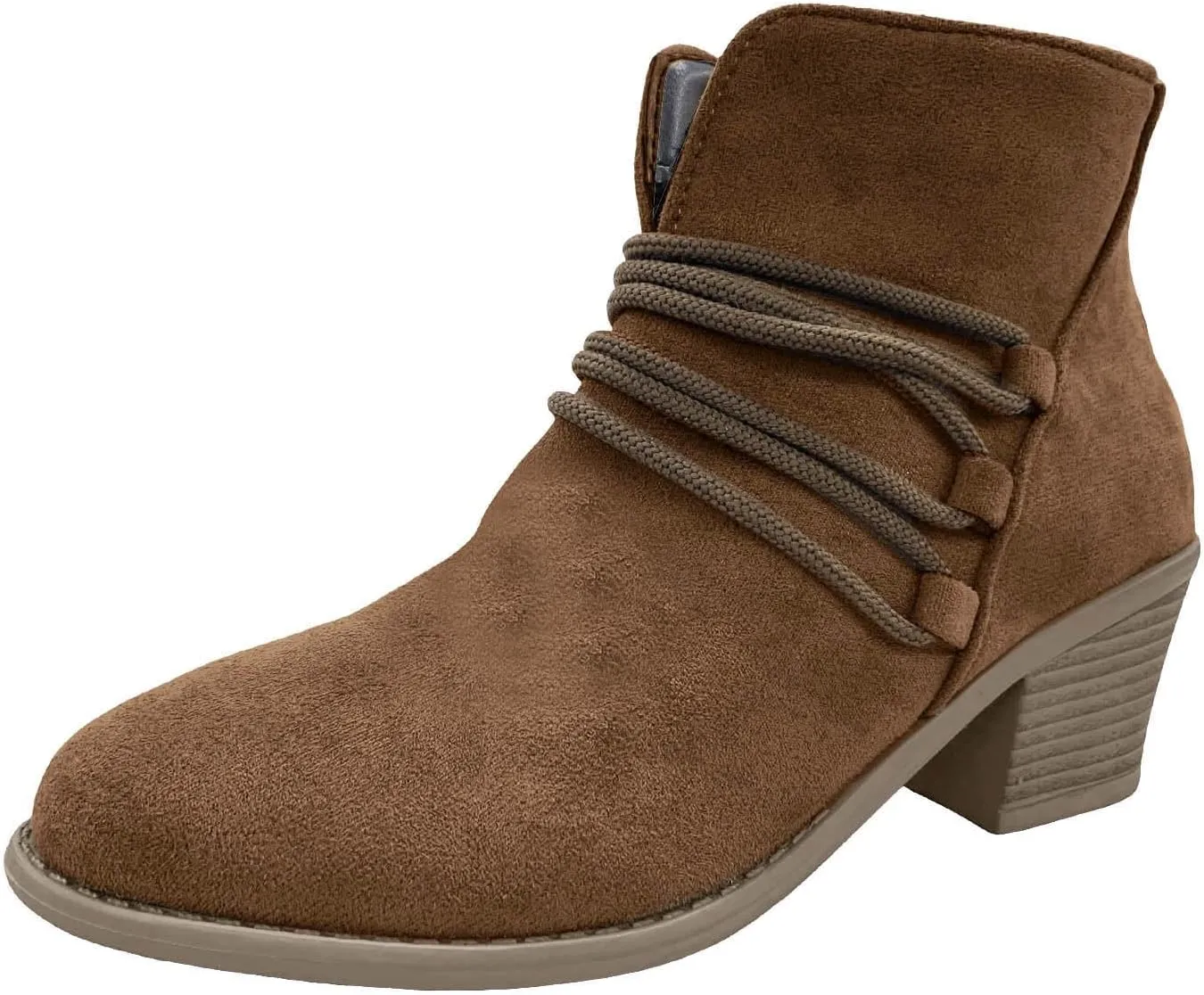 Cathalem Boots for Women 2024 Premium Orthopedic Ankle Boots Arch Support Leather Comfortable Side Zip Wedge Booties