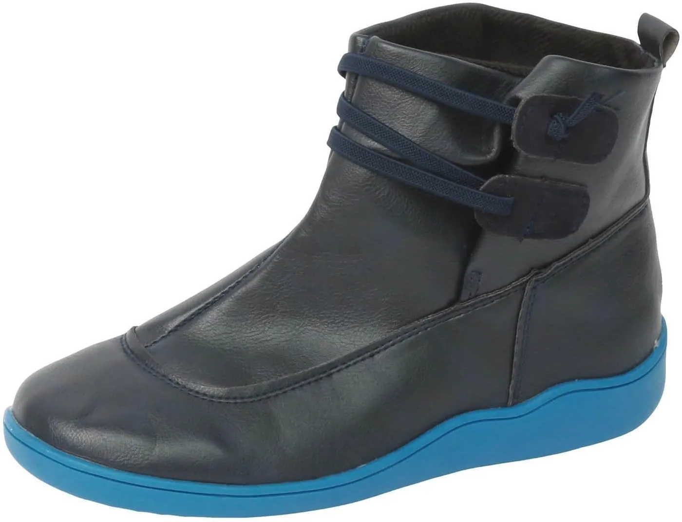 Cathalem Boots for Women Premium Orthopedic Ankle Boots Arch Support Leather Comfortable Side Zip Wedge Booties