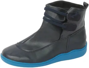Cathalem Boots for Women Premium Orthopedic Ankle Boots Arch Support Leather Comfortable Side Zip Wedge Booties