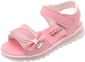 Children Shoes Fashion Flower Thick Sole Sandals Soft Sole Comfortable Princess Sandals Sandals Size 8 Girls