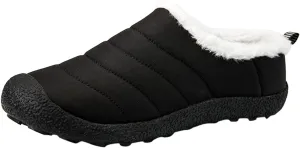 Couple Autumn And Winter Fashion Plus Wool Thickened Low Top Warm Shoes For Men And Women Soft Women Winter Calf Boots