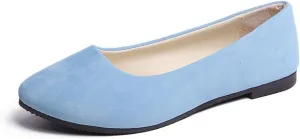Dress Flats for Women Slip On Walking Shoes Solid Business Shoes Comfort Flat Shoes Ballet Flats Shoes Loafers