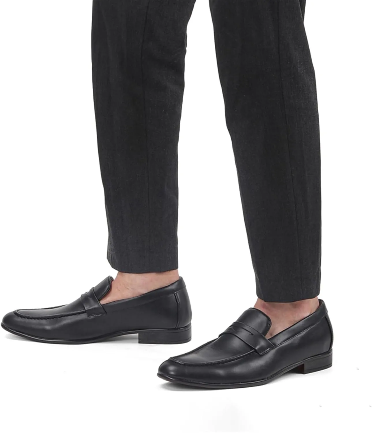 Dress Shoes for Men Men's Luxury Leather Loafers Elegant Dress Shoes for Weddings & Formal Events