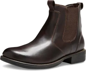 Eastland Men's Daily Double Chelsea Boot, Dark Brown, 10