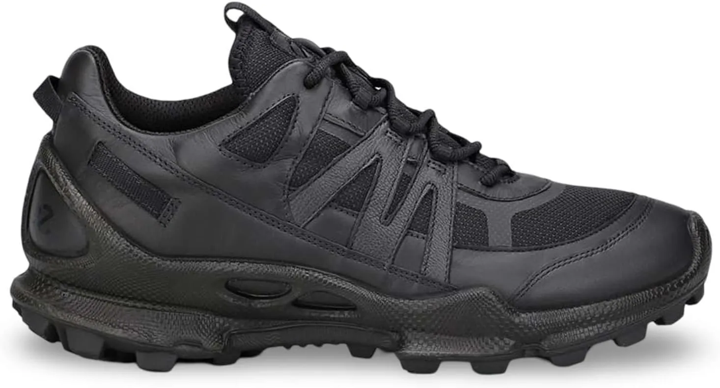ECCO Womens Biom C-Trail 803253 Leather Textile Black Black Trainers 8-8.5 US