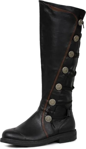 Ellie Shoes - Fresco Boots Black