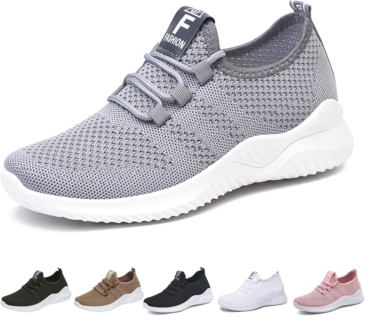 Flat Sandals for Women Comfortable Lightweight Loafers Breathable Casual Walking Shoes