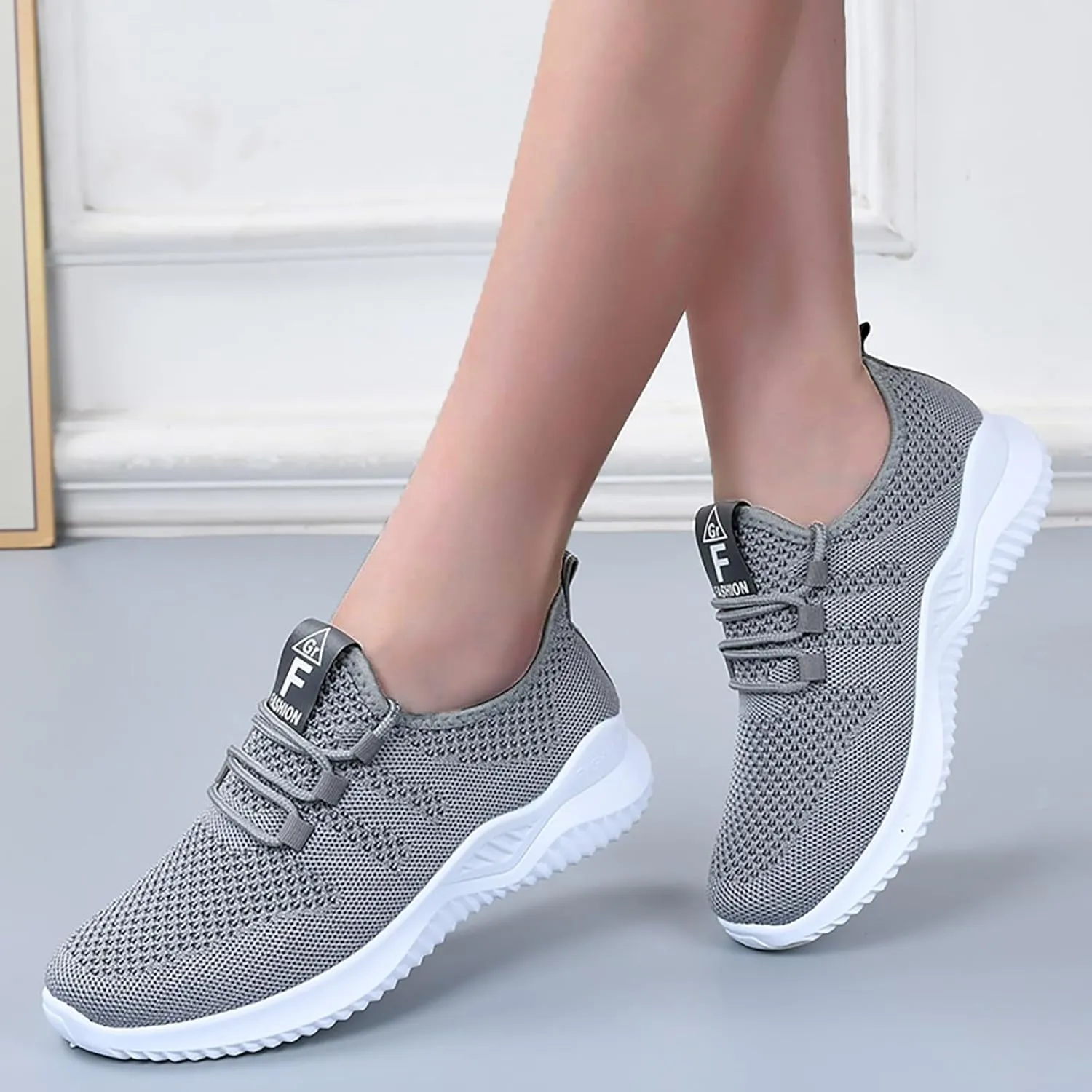 Flat Sandals for Women Comfortable Lightweight Loafers Breathable Casual Walking Shoes
