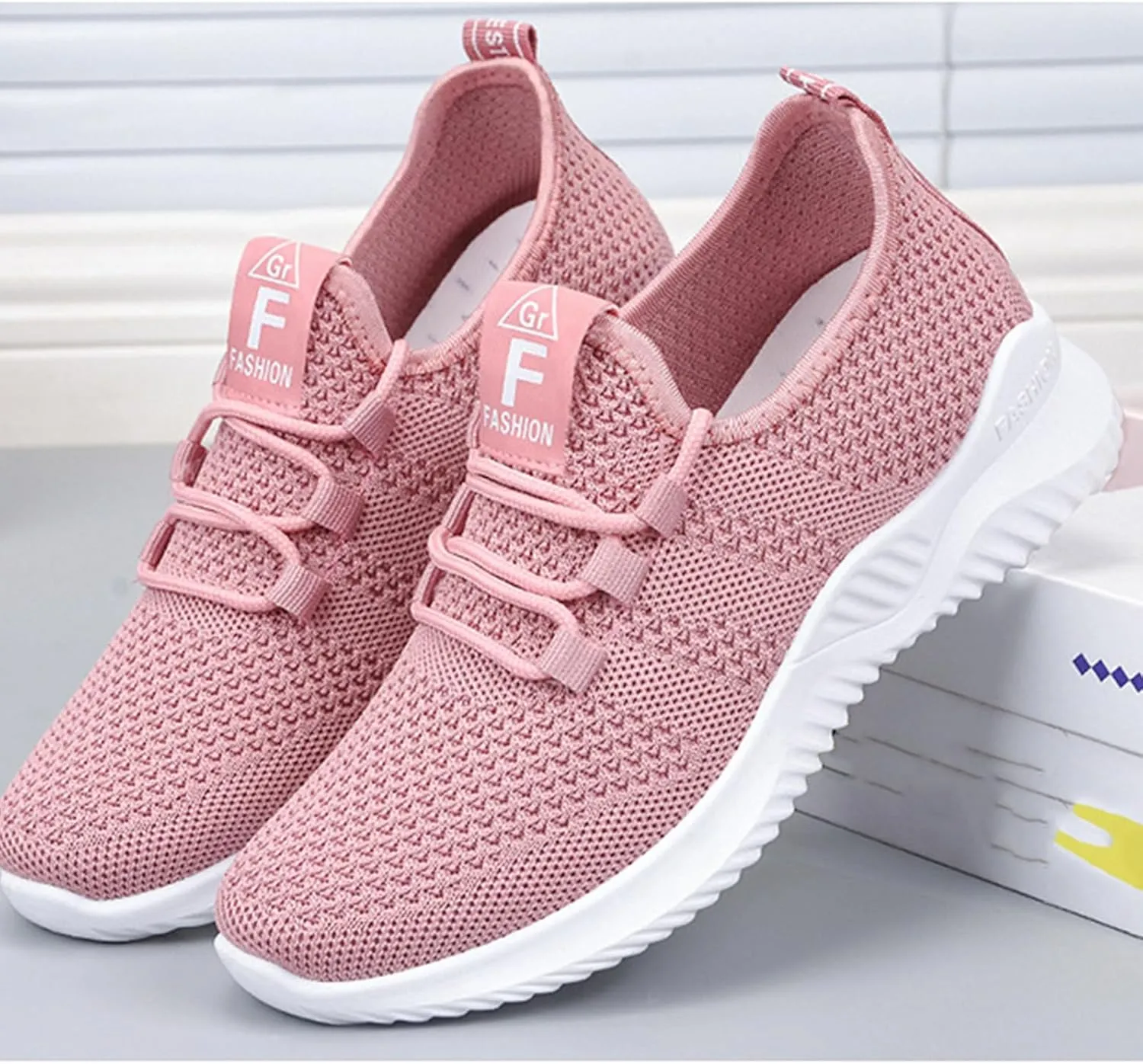 Flat Sandals for Women Comfortable Lightweight Loafers Breathable Casual Walking Shoes