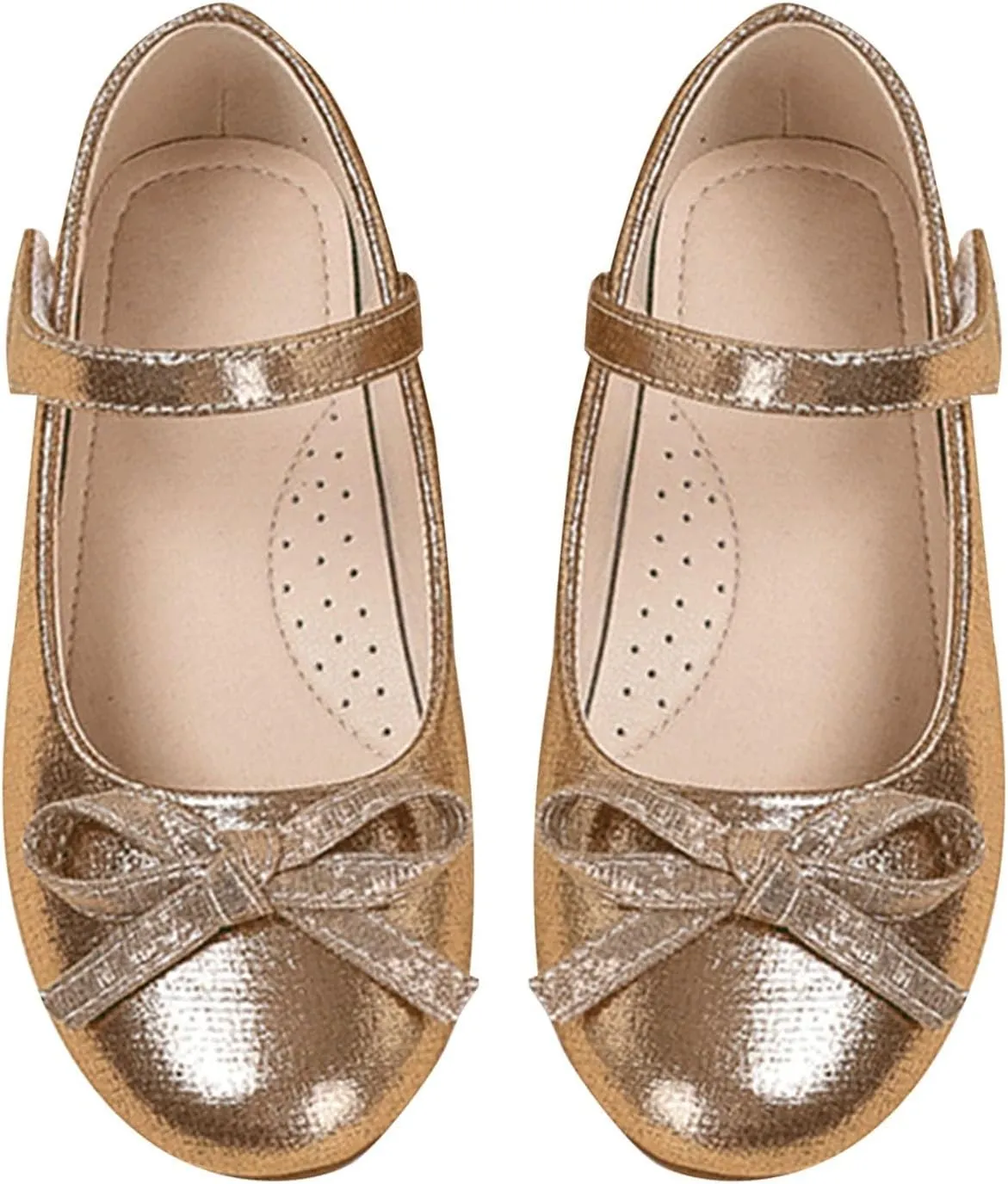 Girls Kids Loafers Sandals Leather Soft Sole Slide Shoes Toddler Summer Casual Bow Beach Soft Dress Dance Shoes Comfy