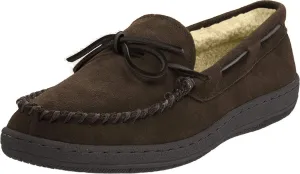 Hideaways by LB Evans Mens Morgan Moccasin Casual Slippers Casual - Brown