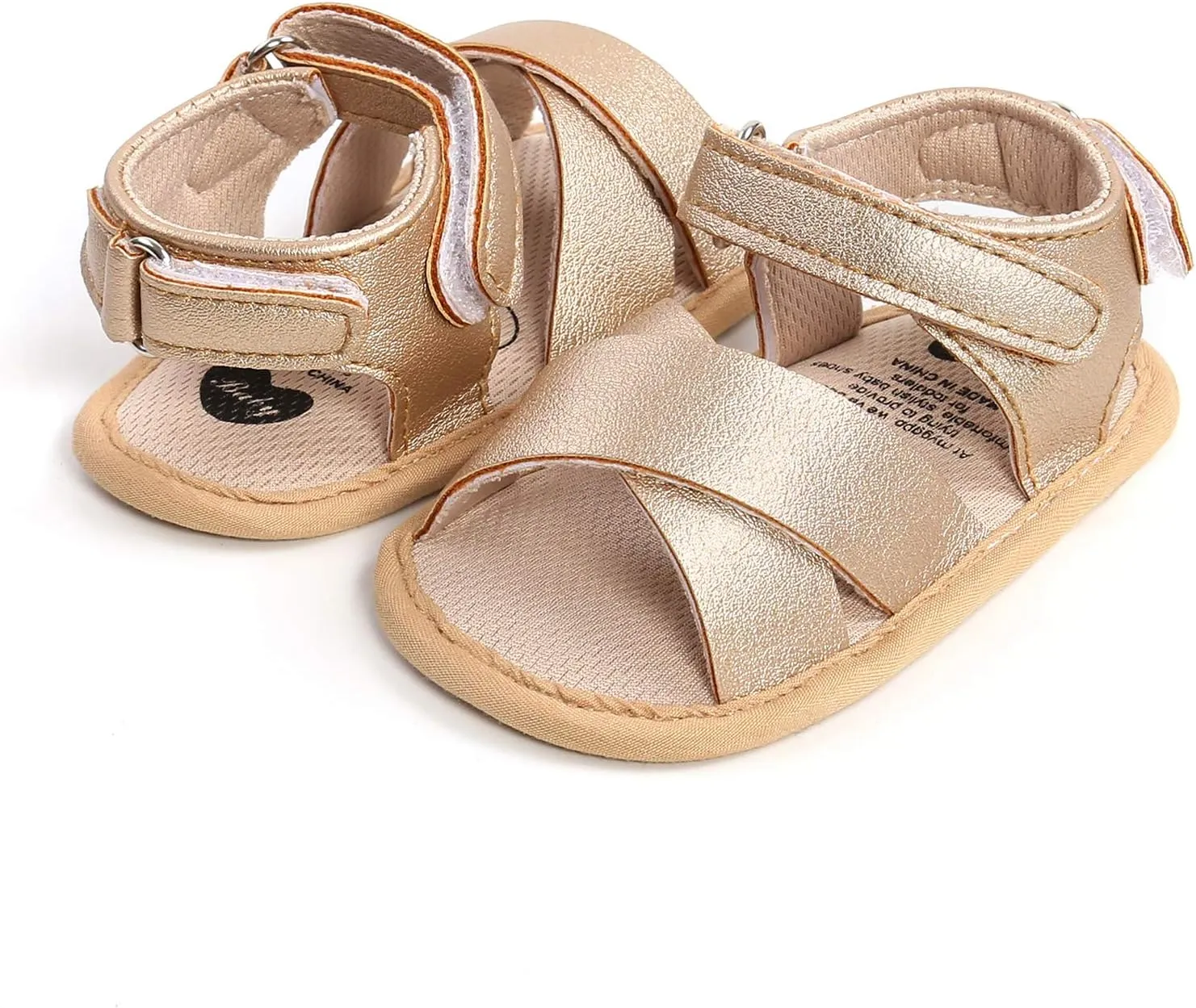 Infant Baby Girls Boys Sandals Rubber Soft Sole Premium Toddler First Walker Outdoor Summer Beach Shoes