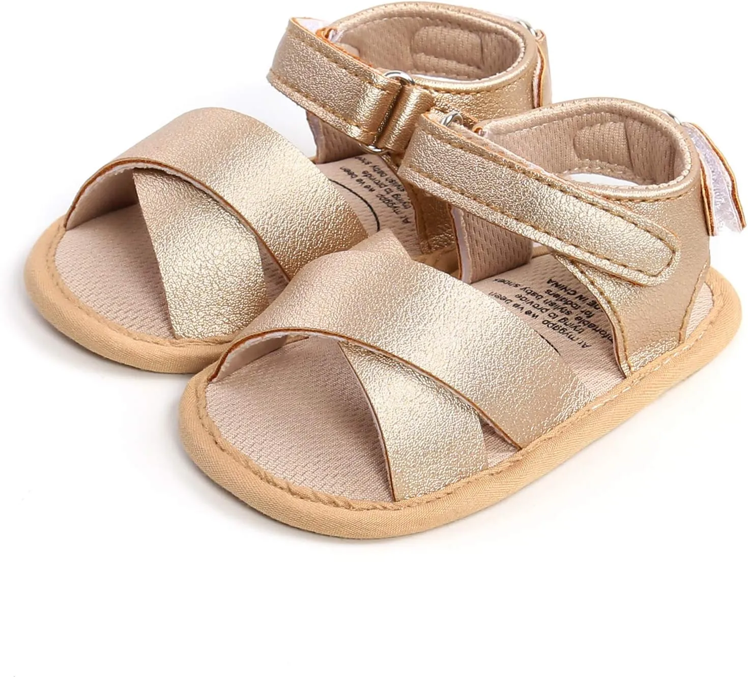 Infant Baby Girls Boys Sandals Rubber Soft Sole Premium Toddler First Walker Outdoor Summer Beach Shoes