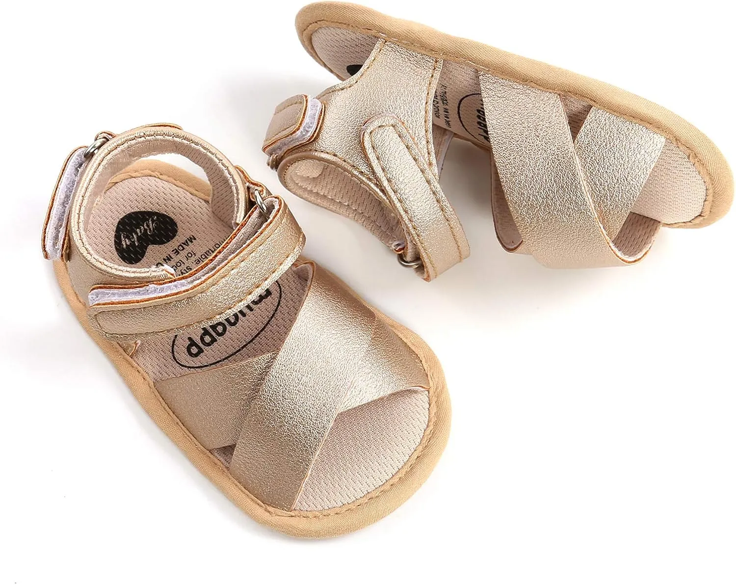 Infant Baby Girls Boys Sandals Rubber Soft Sole Premium Toddler First Walker Outdoor Summer Beach Shoes