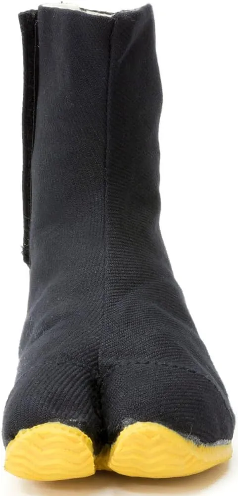 Japanese Kids Tabi Shoes 5 Clips Black