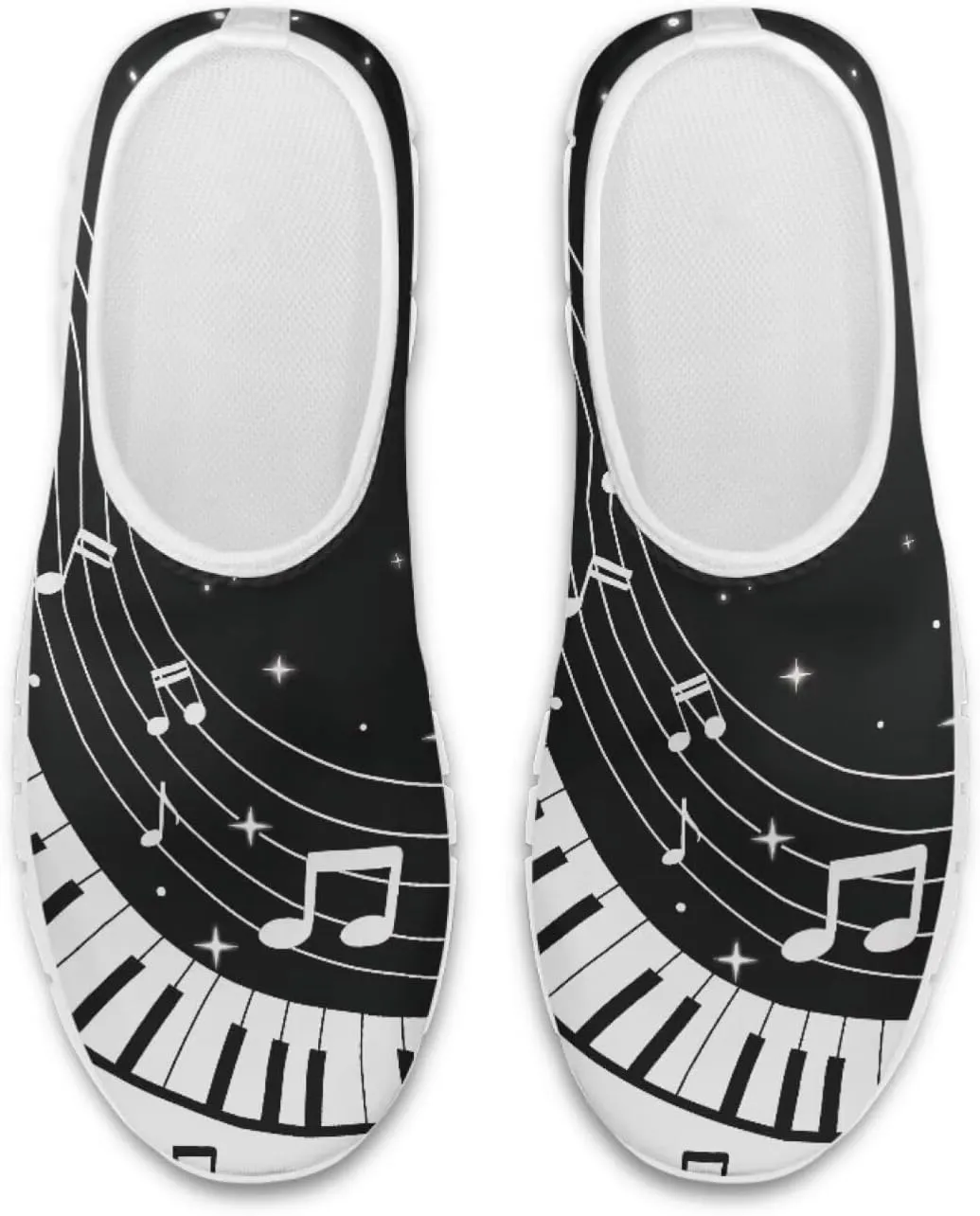 Jeiento Music Style Loafers for Women Comfort Women's Loafers & Slip-Ons Ladies Casual Shoes