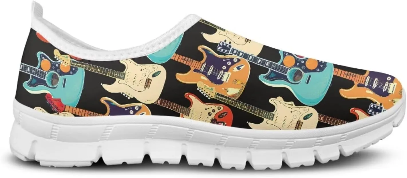 Jeiento Music Style Loafers for Women Comfort Women's Loafers & Slip-Ons Ladies Casual Shoes