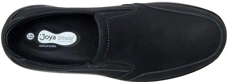 JOYA Traveler II Men's Black Leather Casual