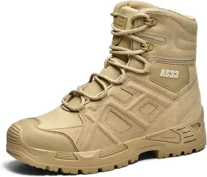 Kervaky Men's tactical boots military boots work boots desert boots durable boots hiking boots combat boots outdoor boots lightweight boots