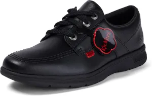 Kickers Leather Shoes Black Blk