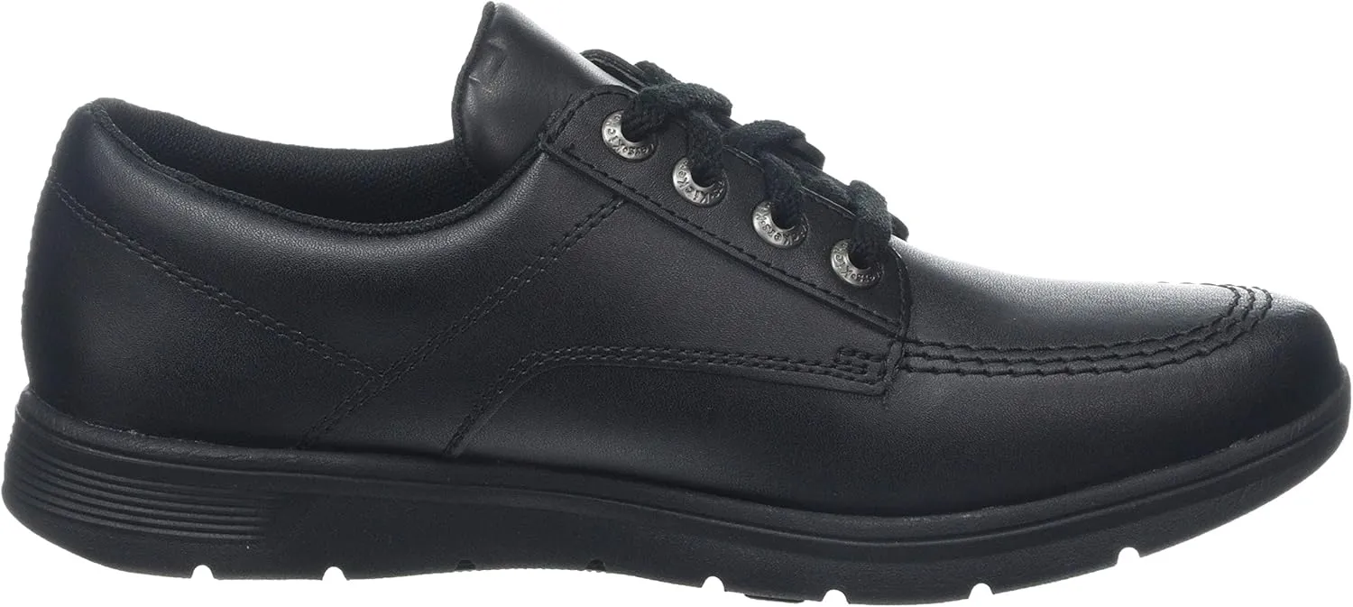 Kickers Leather Shoes Black Blk