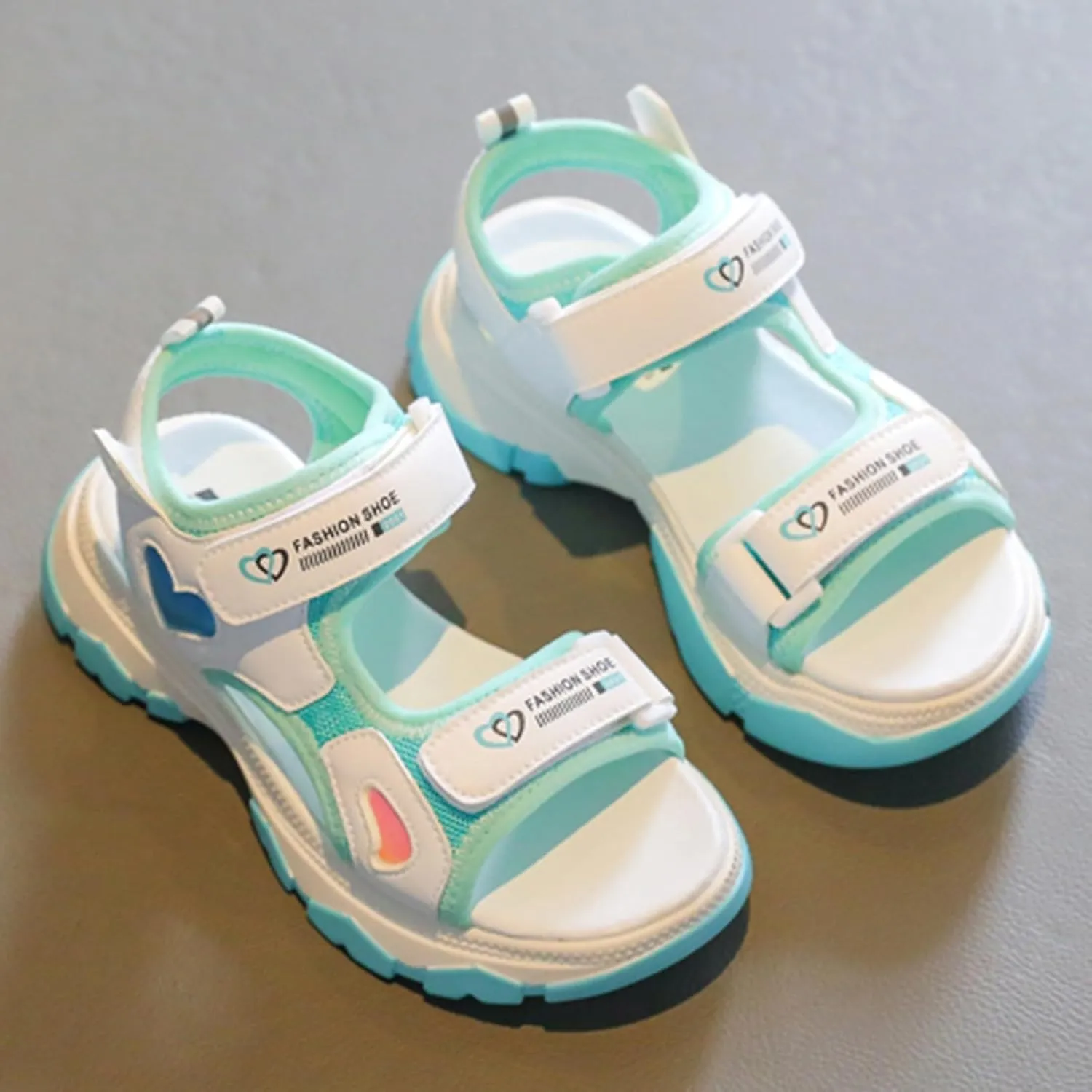 Kids Shoes Casual Flat Sandals Fashion Soft Sole Outdoor Beach Sandals Baby Jelly Shoes
