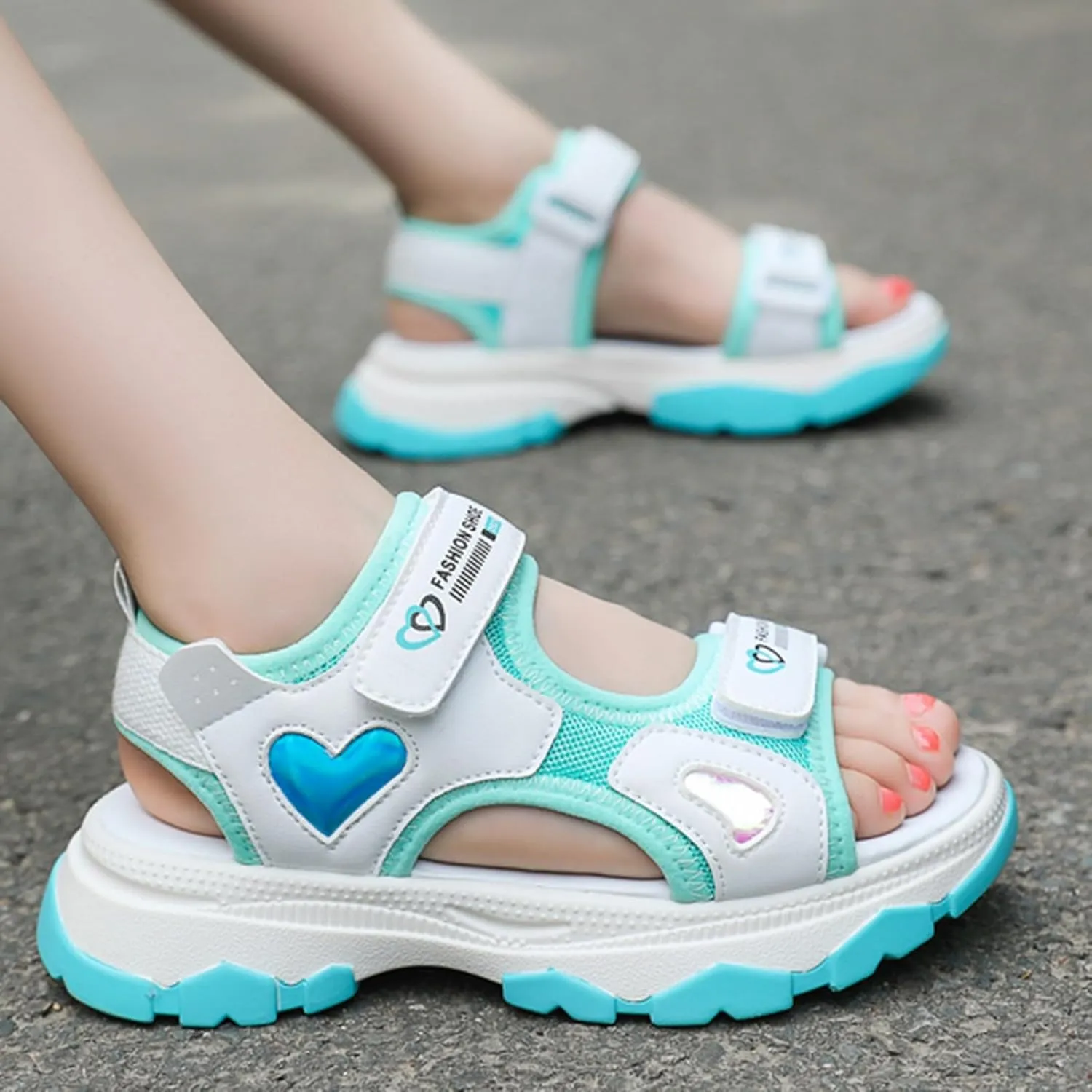 Kids Shoes Casual Flat Sandals Fashion Soft Sole Outdoor Beach Sandals Baby Jelly Shoes