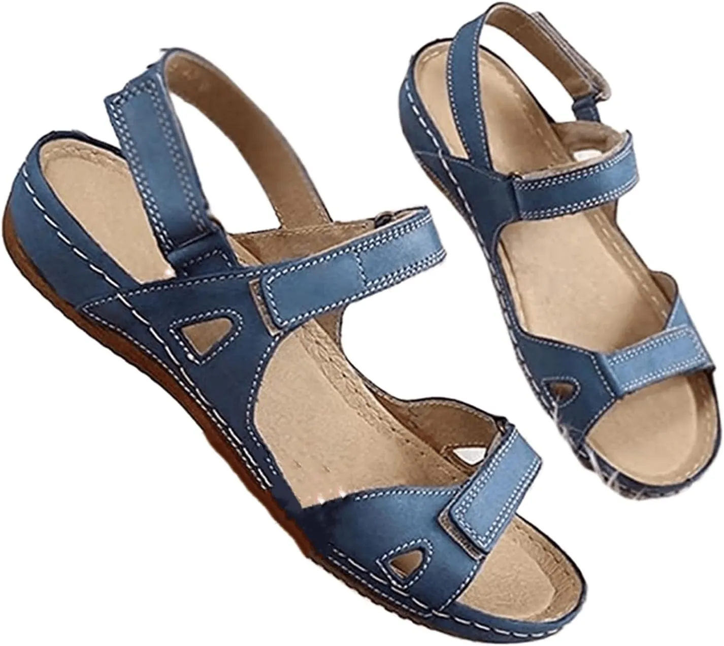 Ladmiple Orthotic Sandals For Women Plantar Fasciitis Fashion Slides Slip On Orthopedic Slipper With Comfortable Arch Support
