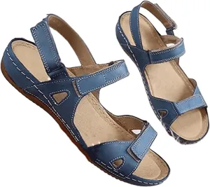 Ladmiple Orthotic Sandals For Women Plantar Fasciitis Fashion Slides Slip On Orthopedic Slipper With Comfortable Arch Support