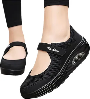 Ladmiple Sneakers For Women Comfortable Shoes Slip On Platform Walking Shoes Dressy Casual Summer Fashion Flats Loafers