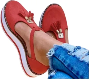 Ladmiple Sneakers For Women Walking Shoes Slip On Low Top Casual Dressy Summer Fashion Comfort Non Slip Flats Loafers