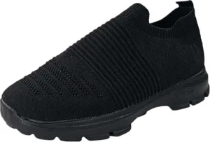 Ladmiple Walking Shoes Women Arch Support Slip On Sneakers Casual Athletic Gym Comfort Fashion Tennis Running Sneakers