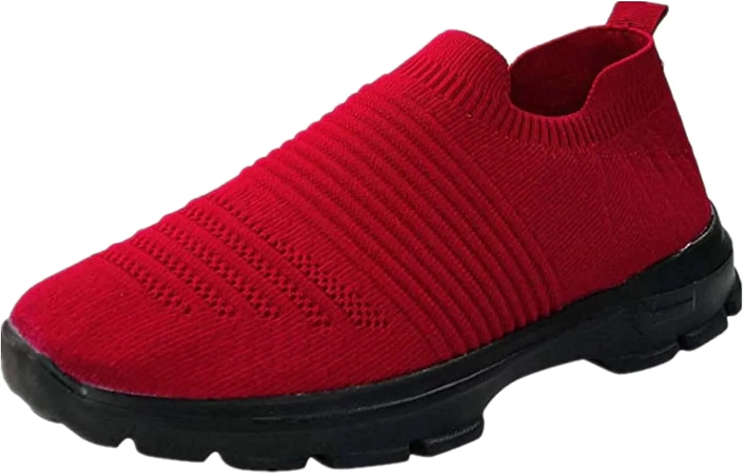 Ladmiple Walking Shoes Women Arch Support Slip On Sneakers Casual Athletic Gym Comfort Fashion Tennis Running Sneakers