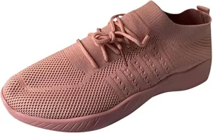 Ladmiple Walking Shoes Women Comfort Slip On Lightweight Breathable Tennis Shoes Athletic Sneakers for Running Workout