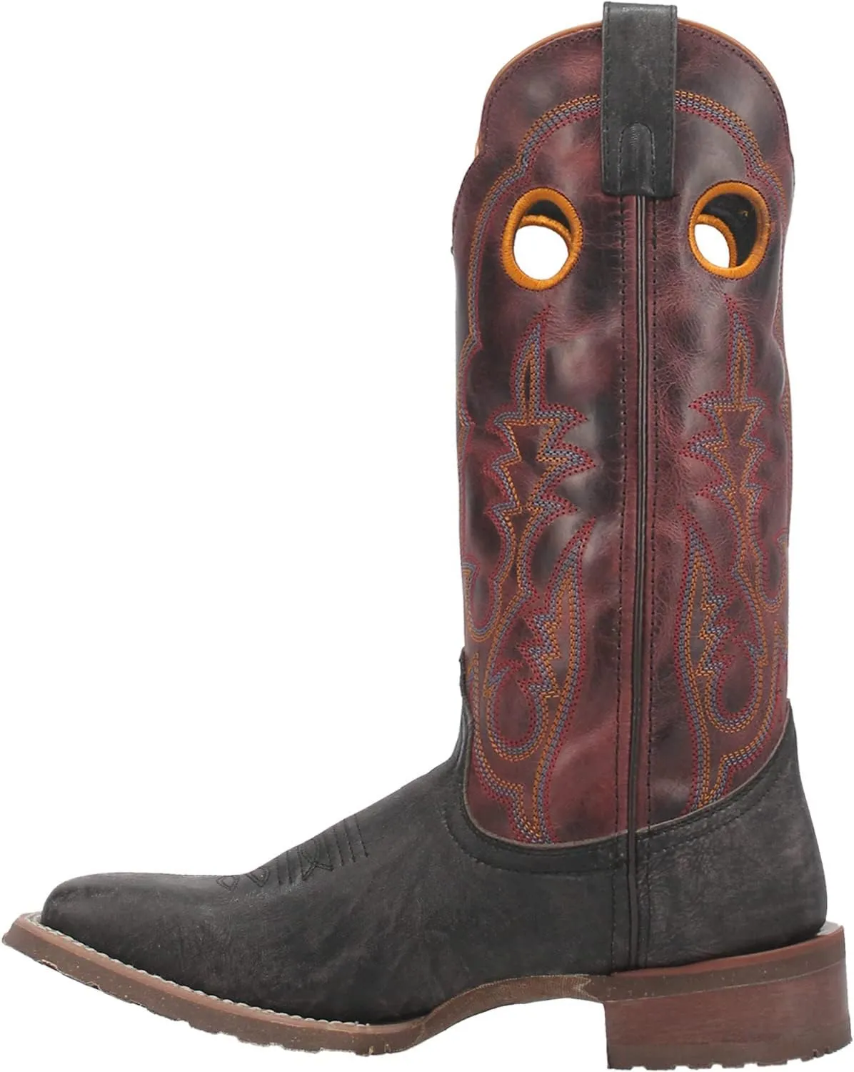 Laredo Mens Isaac Square Toe Casual Boots Mid Calf - Black, Brown