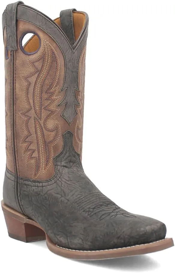 Laredo Mens Walker Square Toe Casual Boots Mid Calf - Brown, Grey